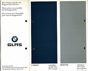 Diese Farben gab es ab 1967 bei BMW