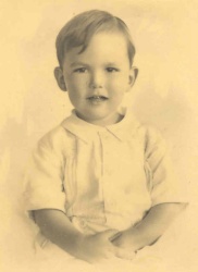 Bill Buckle im Alter von zwei Jahren (1928)